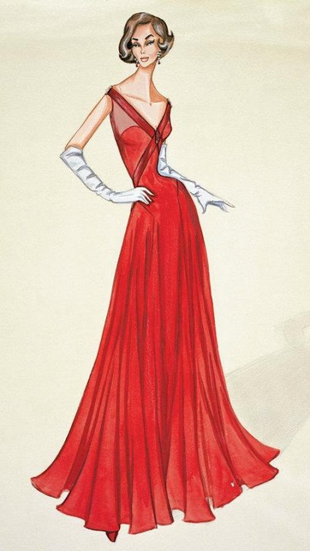 Red Valentino sketch