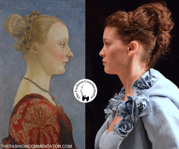 Ermanno Scervino - SS2015 - Renaissance portrait comparison