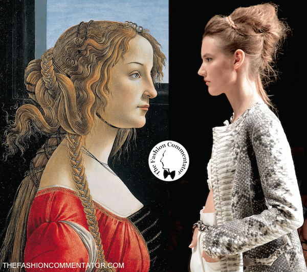 Ermanno Scervino - SS2015 - Renaissance portrait comparison