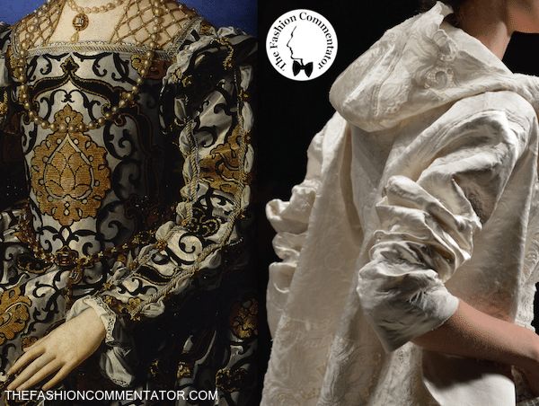 Ermanno Scervino - SS2015 - Renaissance portrait comparison