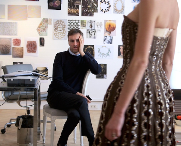 raf simons dior movie