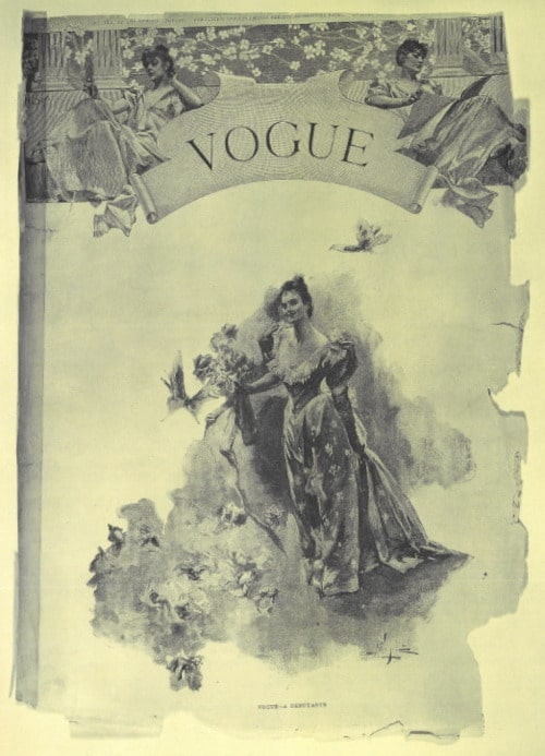 First issue of vogue - December 1892