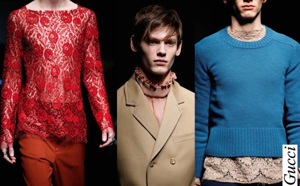 Gender Bending in Fashion - Gucci Men FW 2015