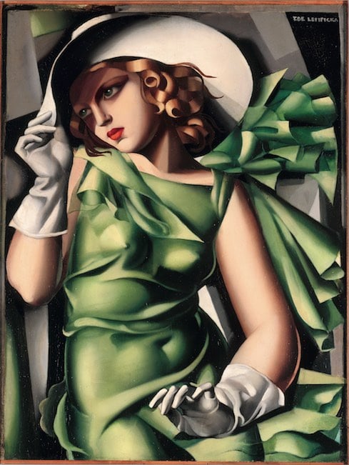 Tamara de Lempicka - Jeune fille en vert