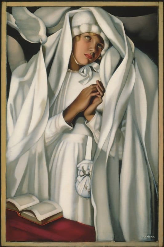 Tamara de Lempicka - Kizette Communiante, 1928