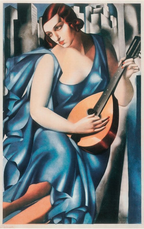 Tamara de Lempicka - La musicienne