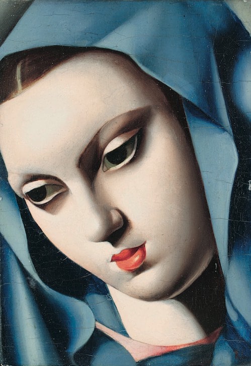 Tamara de Lempicka - La vierge bleue