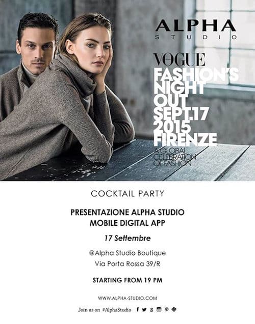Vogue Fashion's Night Out Firenze - Alpha Studio