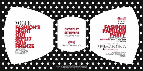 Vogue Fashion's Night Out Firenze - Spumantino