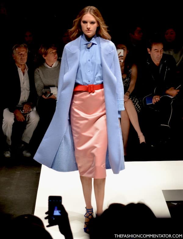 PANTONE Rose quartz and serenity - Ermanno Scervino SS 2016