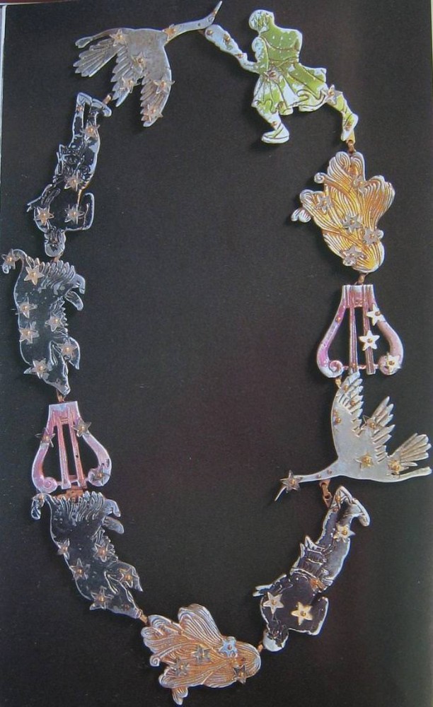 Jean Clement For Schiaparelli - Zodiac necklace, Zodiac collection, Fall Winter 1938 - The Billyboy Paris Collection