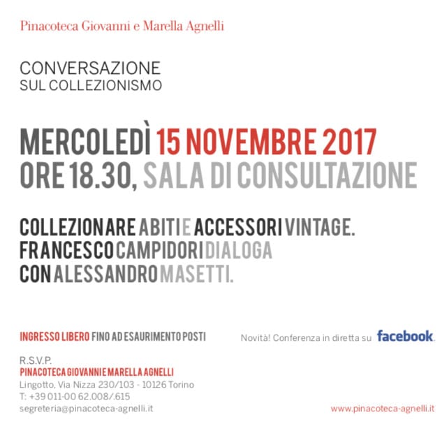 Conversazioni sul collezionismo - Campidori dialoga con Masetti
